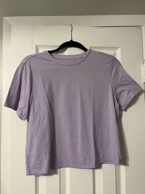 Outdoor Voices Lilac Exercise Tee